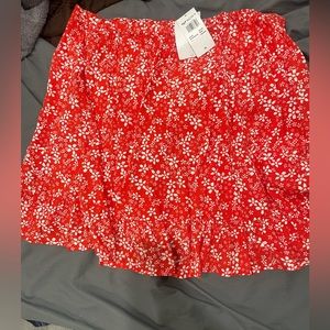 Roxy woman floral  skirt